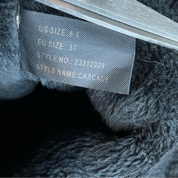 DKNY Rain Cascade Black Boots Womens US 6.5 UK 37 Knee High Cold Weather Y2K Gal - Picture 8 of 12